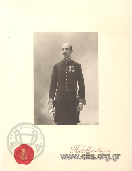 Ο Αλέξανδρος Κ. Βούρος. Υπηρέτησε ως διπλωμάτης στο προξενείο της Ελλάδας στη Σμύρνη μεταξύ 1904-1906.